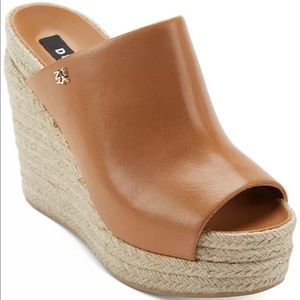 DKNY Eari Espadrille Wedge Sandals